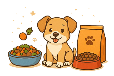  غذای خانگی برای سگ: مفید یا مضر؟